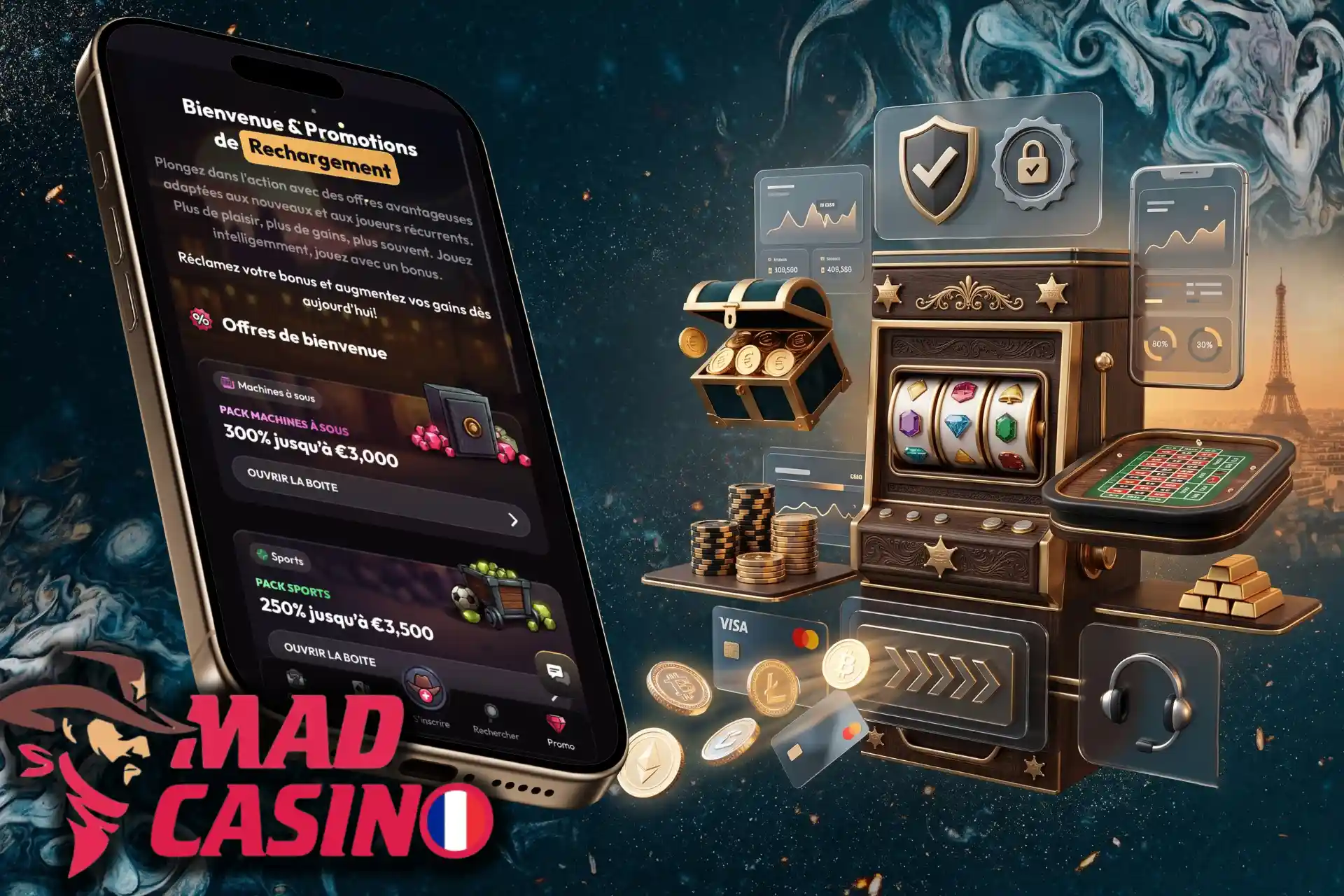 Bonus de bienvenue, promotions et codes promo disponibles pour les nouveaux joueurs